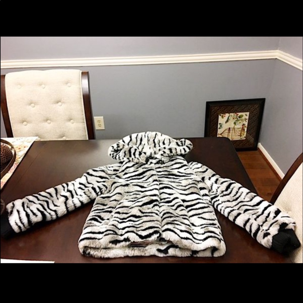 Juicy Couture Faux Fur Coat